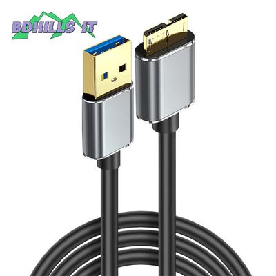High Speed USB 3.0 Cable A to Micro B for Portable External Hard Drives -USB Micro B to USB Type A - Portable HDD Cable - High Speed Data Cable_img_1
