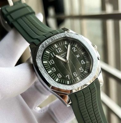 Patek None Chronograph Silver Green_img_0