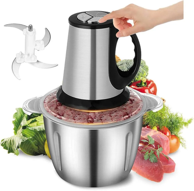 Bajaj 2000 watt high Power Stainless Steel Material High Quality and Powerfull Food Chopper Grinders_img_1