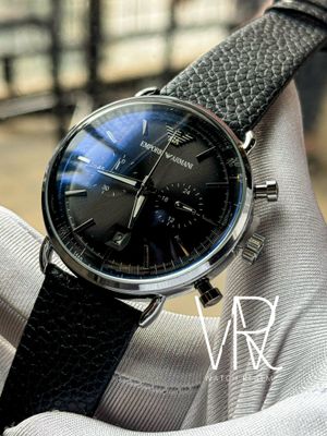 ARMANI SIMPLE BLACK BELT BLACK DIAL_img_0