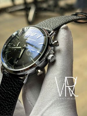 ARMANI SIMPLE BLACK BELT BLACK DIAL_img_2