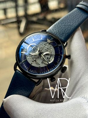 ARMANI OVAL BLUE BELT BLUE DIAL_img_0