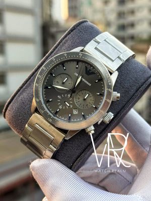 ARMANI MATTE SILVER CHAIN GREY DIAL_img_0