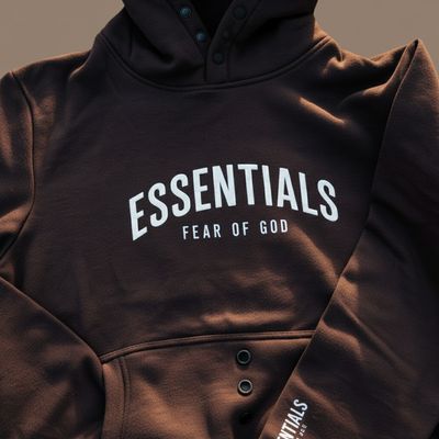 Essential Hoodie- Dark Mulberry_img_1
