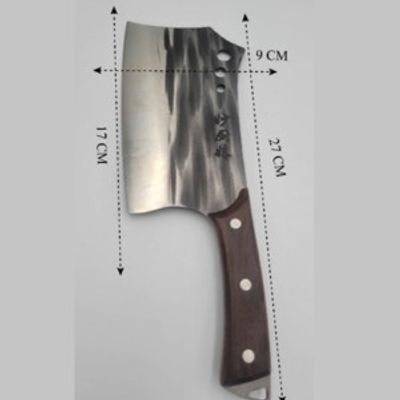Kitchen Knife – Damascus Steel with Wooden Handle_img_0