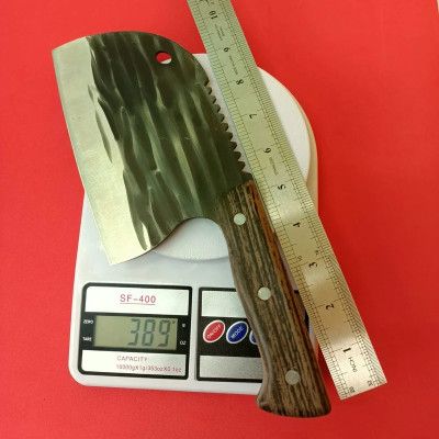 Kitchen Knife – Damascus Steel with Wooden Handle_img_0