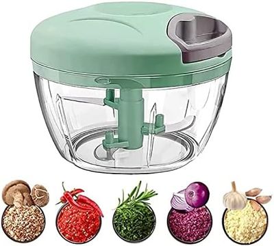 Manual Food Chopper for Vegetable Fruits Nuts Onions Chopper Hand Pull Mincer Blender Mixer Food Processor_img_0