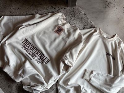 Off-white raglan Oversized Sweatshirt