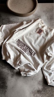 Off-white raglan Oversized Sweatshirt_img_1