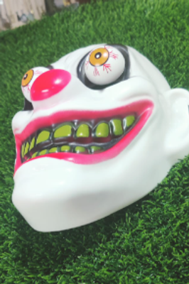 Payday Face Mask Halloween Party Resin Clown Mask_img_6