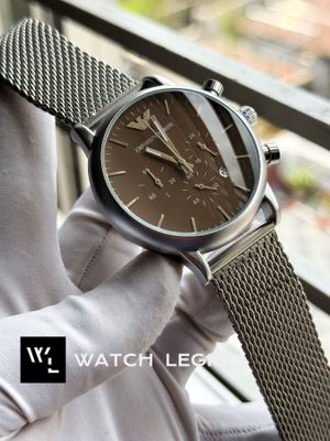 ARMANI MESH CHAIN MATT BROWN DIAL_img_0