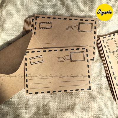 Monarch Series Postcard Designed Envelope Set by OXYNOTE_img_1