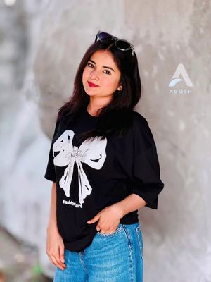 Ladies T-shirt (Bow Pookie)_img_0