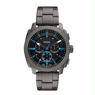 FOSSIL FS6098 MACHINE CHRONOGRAPH SMOKESTAINLESS STEEL WATCH_img_0