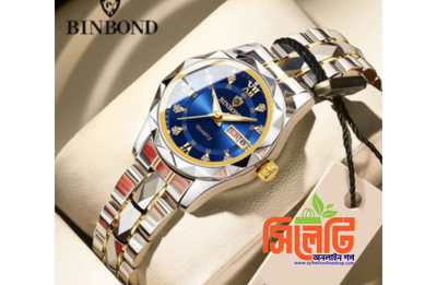 BINBOND Top Brand Luxury Fashion Business Womens Watches 30M Week Date Clock Sport Quartz Womens Wristwatch_img_0