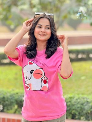 Ladies T-shirt (Boom Cat)_img_5