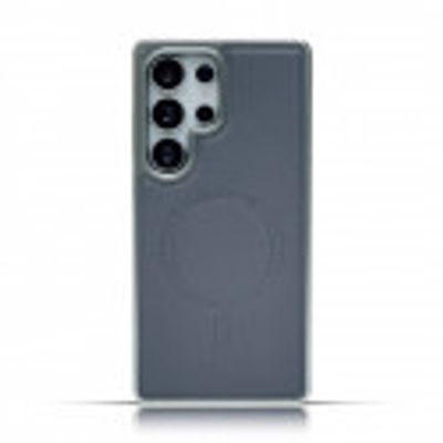 Luxury Business Plating Frame Leather Magnetic Wireless Charger Case For Samsung Galaxy S25 Ultra S24 Ultra_img_2