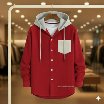 corduroy hooded shirt for winter 0051_img_1