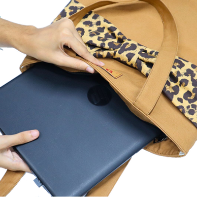 Stylish Fashionable Trendy Bow Tote Bag With Zipper_img_1