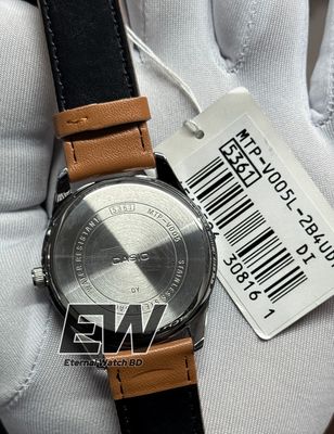 CASIO MTP-V005L-2B4 LEATHER BELT BLUE DIAL RG NUMBER DIGIT_img_4