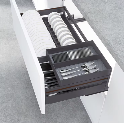 Double Dishware Basket_img_1