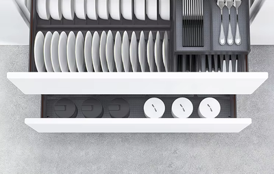 Double Dishware Basket_img_2