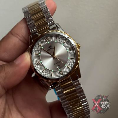 Bestwin BW232 || Formal Watch || Dual Tone White Dial_img_4