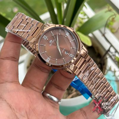 Bestwin BW232 || Formal Watch ||Single tone Full Bronze_img_2