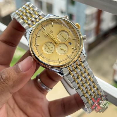 Hugo Boss Chronograph | Dual Tone Sunflower Gold Tone with watch dial_img_0
