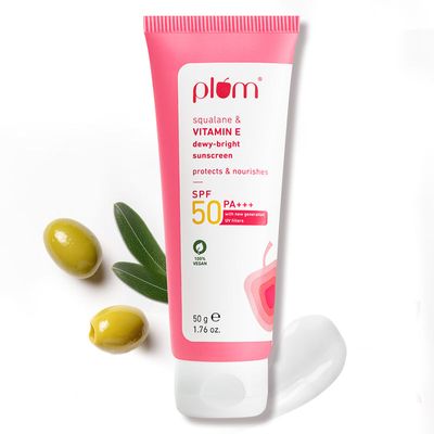 Plum Squalane & Vitamin E SPF 50 PA+++ Dewy-Bright Sunscreen 50gm_img_0