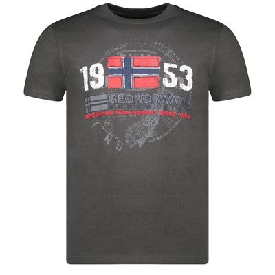 Short-sleeved T-shirt Dark grey_img_0