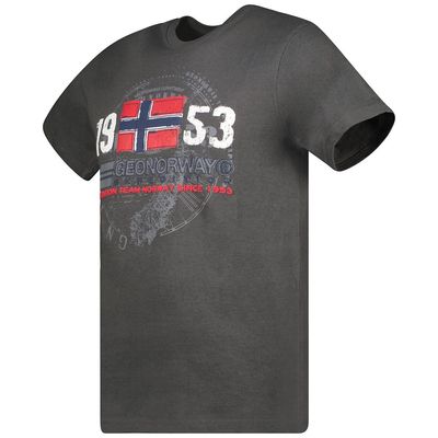Short-sleeved T-shirt Dark grey_img_1