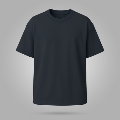 Premium Oversized Solid Color T-Shirts – Heavyweight 220 GSM_img_2