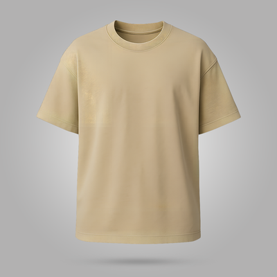 Premium Oversized Solid Color T-Shirts – Heavyweight 220 GSM_img_3