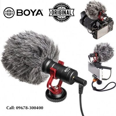 BOYA MM1 Microphone- Vlogging & YouTube Video Microphone For Smartphone, PC DSLR- (BOYA BY-MM1)_img_0