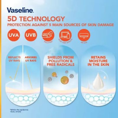 Vaseline Healthy Bright SPF50+ PA++++ Daily Protection & Brightening Serum 300ml_img_2