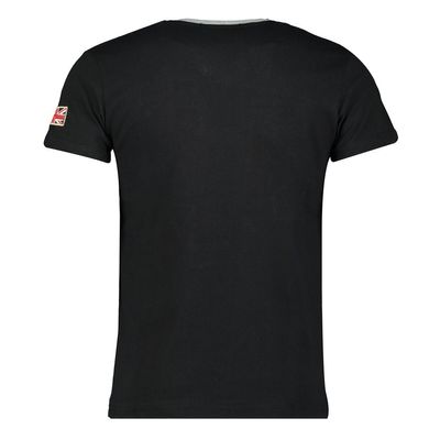 Men - V-neck T-shirt Black_img_2