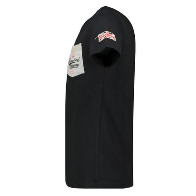 Men - V-neck T-shirt Black_img_3