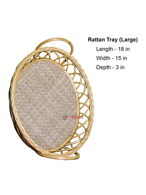 Rattan Food Basket & Tray Mini_img_3