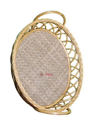 Rattan Food Basket & Tray Mini_img_0