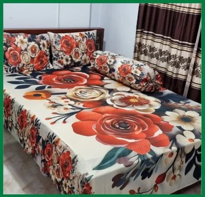 Primium 3D Bedsheet Four Piece Set_img_0