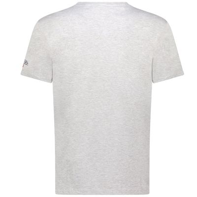 Men's T-Shirt Short Sleeve with Light Grey Flag_img_1