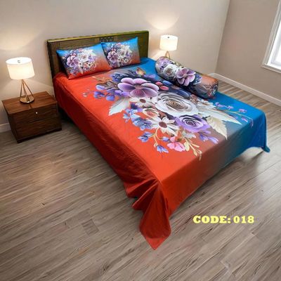 Primium 3D Bedsheet Four Piece Set_img_0