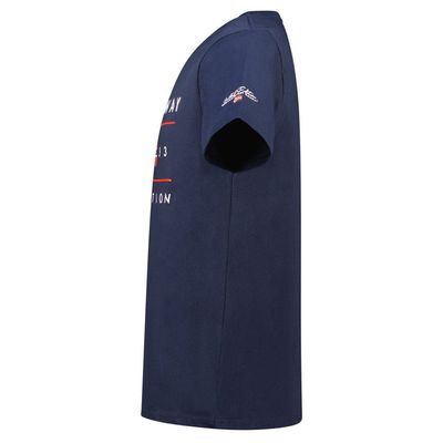 T-Shirt Men Short Sleeve with Navy Flag_img_3
