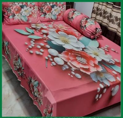 Primium 3D Bedsheet Four Piece Set_img_0