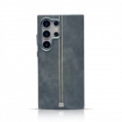 Luxury NJOYNY Magsafe Supported PU Leather Case For Samsung Galaxy S25 Ultra S24 Ultra S23 Ultra_img_1