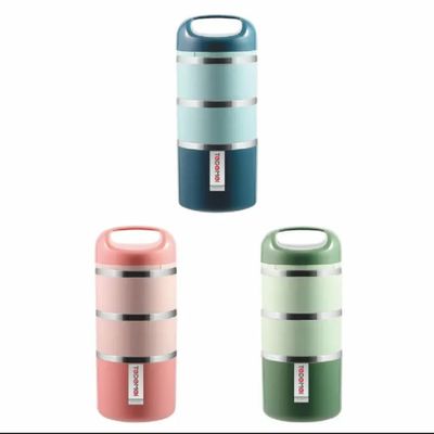 Tedemei 3.5 layers 1.43L Stainless Steel Bowl Lunch Box হটপট সিস্টেম লাঞ্চ বক্স টিফিন বাটি_img_0