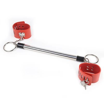 Stainless Steel Open Leg Bar Set Detachable Restriant Bondage Handcuffs Ankle Cuffs Sex Toys for Adult Couples Erotic Product_img_4