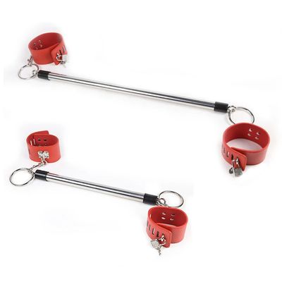 Stainless Steel Open Leg Bar Set Detachable Restriant Bondage Handcuffs Ankle Cuffs Sex Toys for Adult Couples Erotic Product_img_2