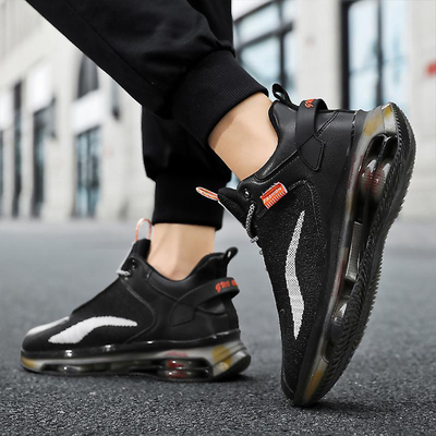 Kideng Sneakers Running Sports Shoes For Men - Black_img_3